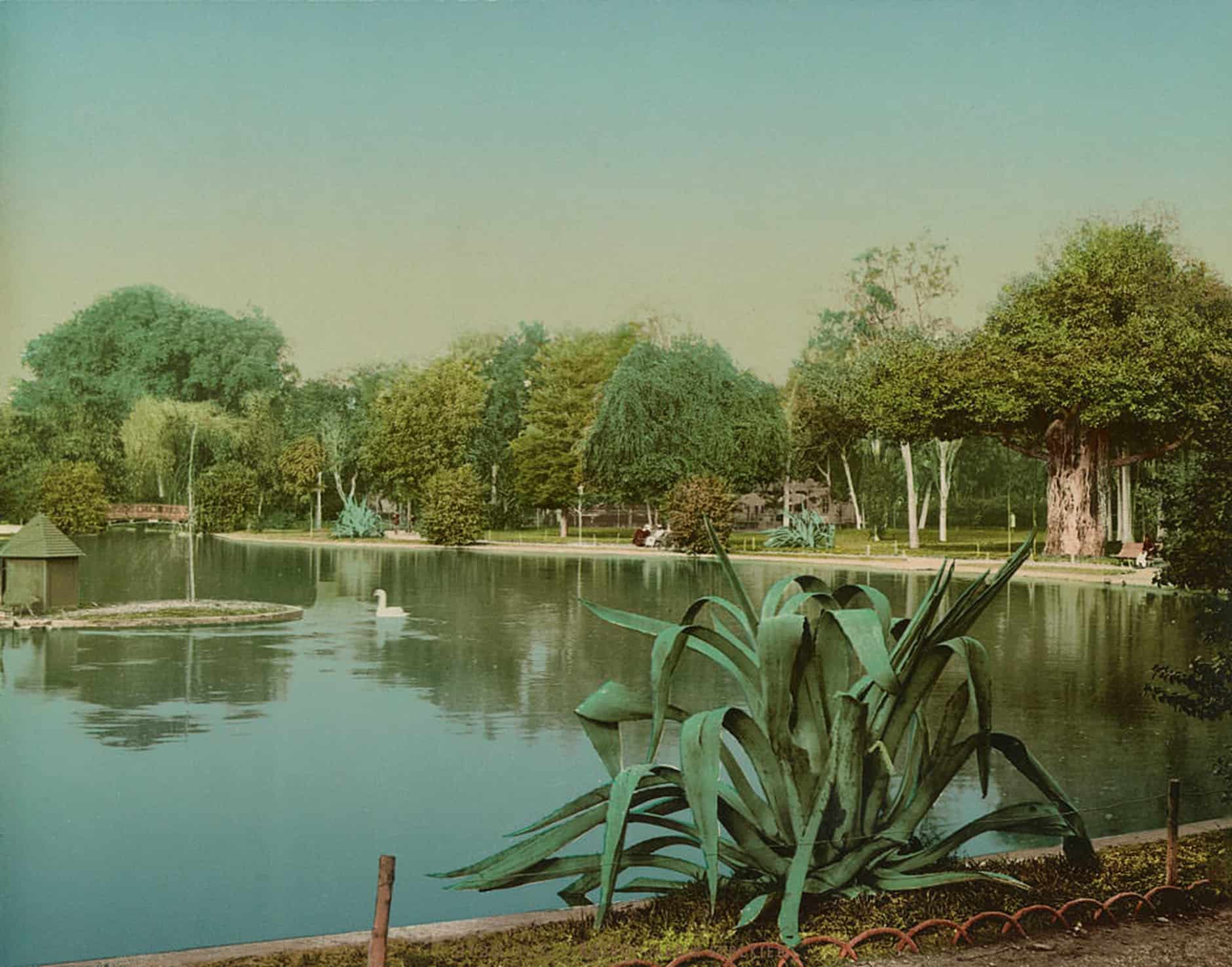 Al Azbakya Park, 1890